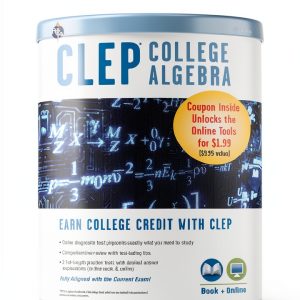 Research & Education Association CLEP Test Prep Intermediate Algebra-0