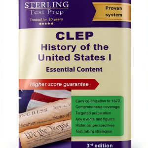 CLEP Test Guide Sterling Education Print Replica Study Book for Exam-0