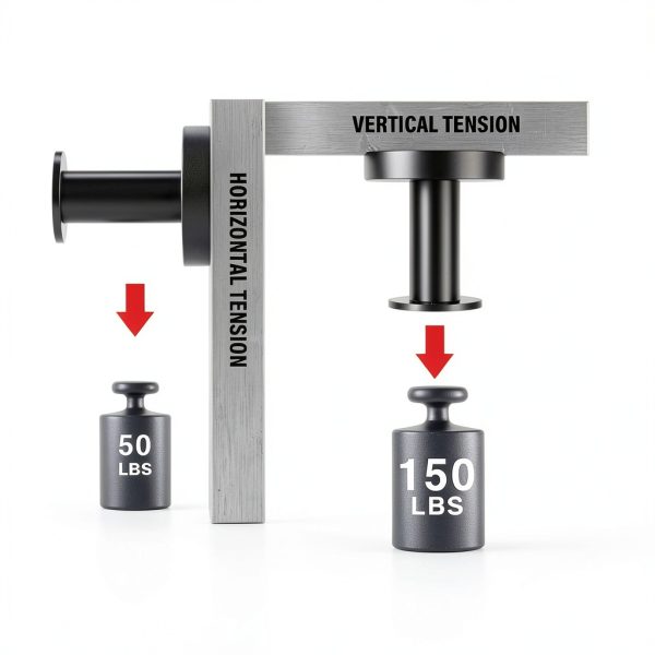 Magnetic Hooks Black 3Pcs 150Lb Capacity by TOP MAGNETS Industrial Set-2