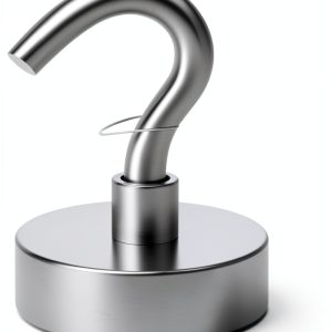 Magnetic Hooks LOVIMAG 30lbs Strong Magnetic Hooks 12 Pack Silver-0
