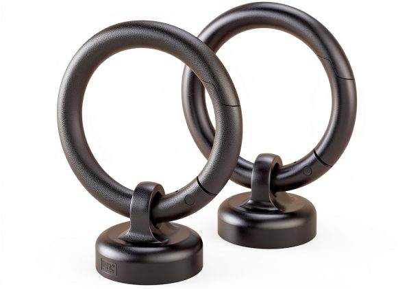 TUSITA Portable Magnetic Hook for Olight NEBO Flashlights 2-Pack Black-0