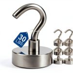 Magnetic Hooks LOVIMAG 30lb Silver Hook Set 25‑Pack-0