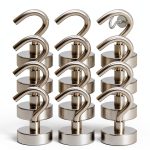 Magnetic Hooks Grtard 20 Pack Heavy Duty 25Lbs Silver-0