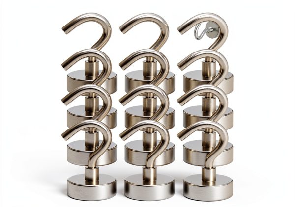 Magnetic Hooks Grtard 20 Pack Heavy Duty 25Lbs Silver-0